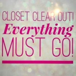 CLOSET CLEAN OUT!! Make me any offers